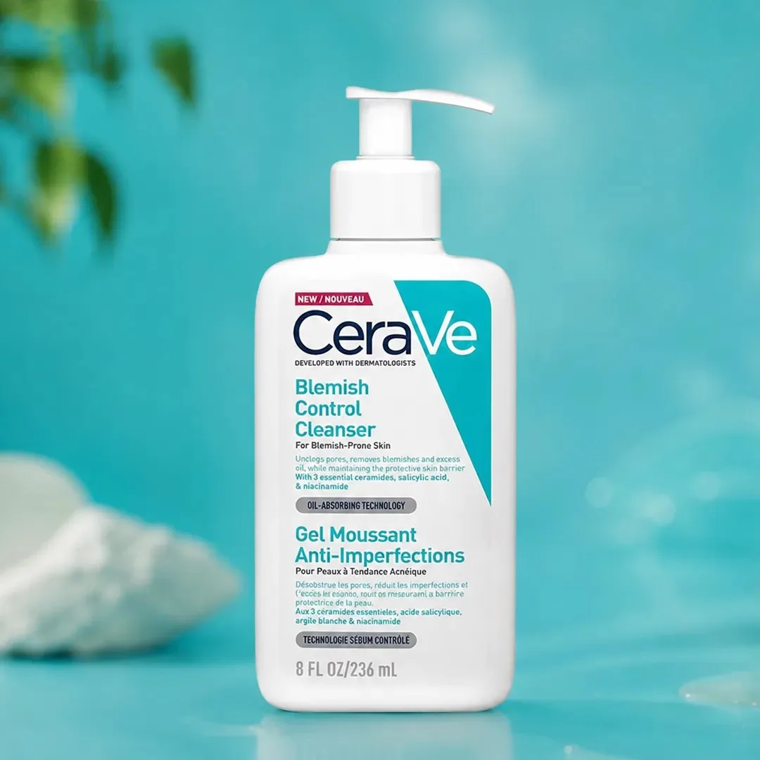 CeraVe Blemish Control Cleanser For Blemish Prone Skin - 236ml (France version)