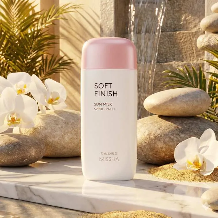 Missha All Around Safe Block Soft Finish Sun Milk EX SPF50+/PA+++ - 70ml