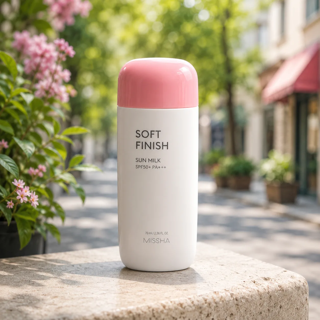 Missha All Around Safe Block Soft Finish Sun Milk EX SPF50+/PA+++ - 70ml