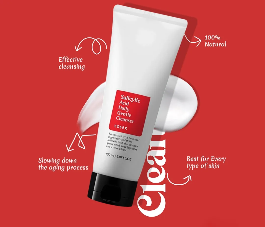 Cosrx Salicylic Acid Daily Gentle Cleanser - 150ml